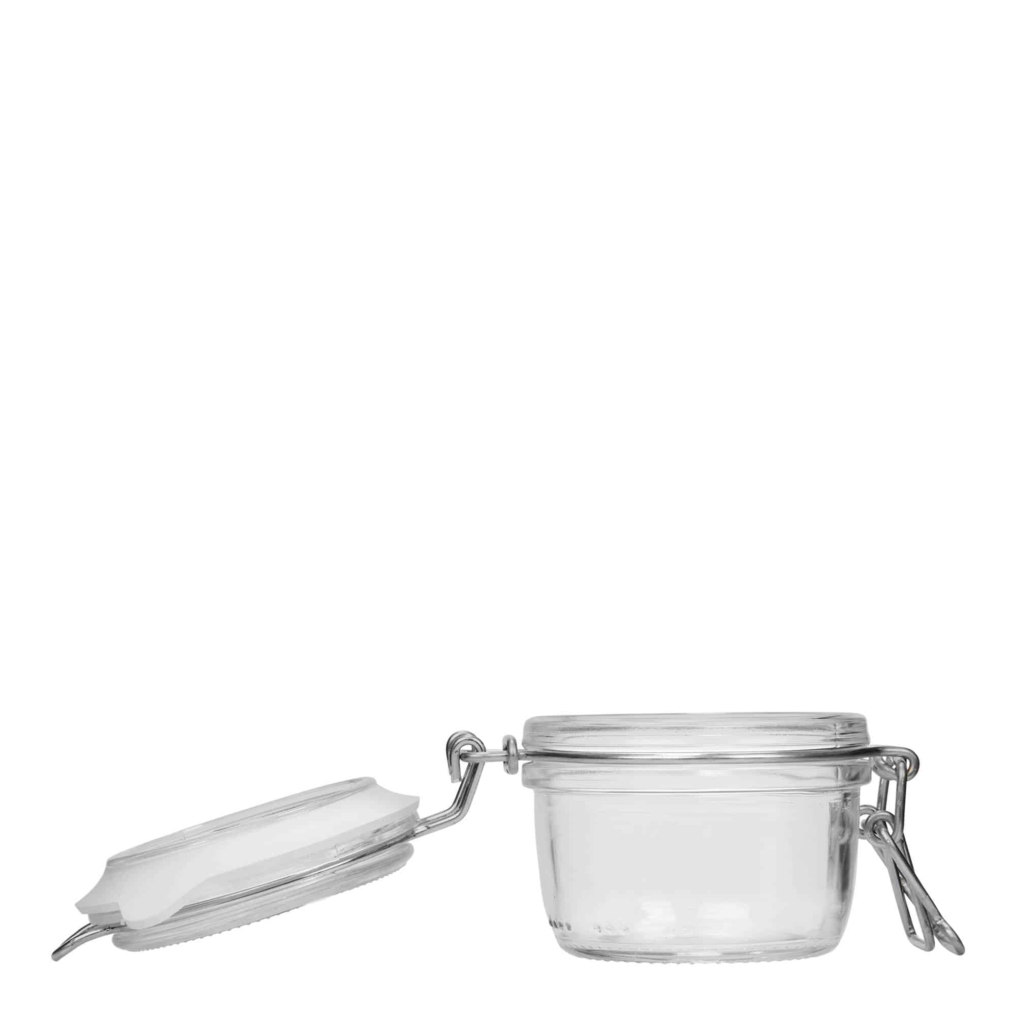 125 ml vada aizbāžņa burka 'Fido', atvere: vada aizbāžņa aizvērums