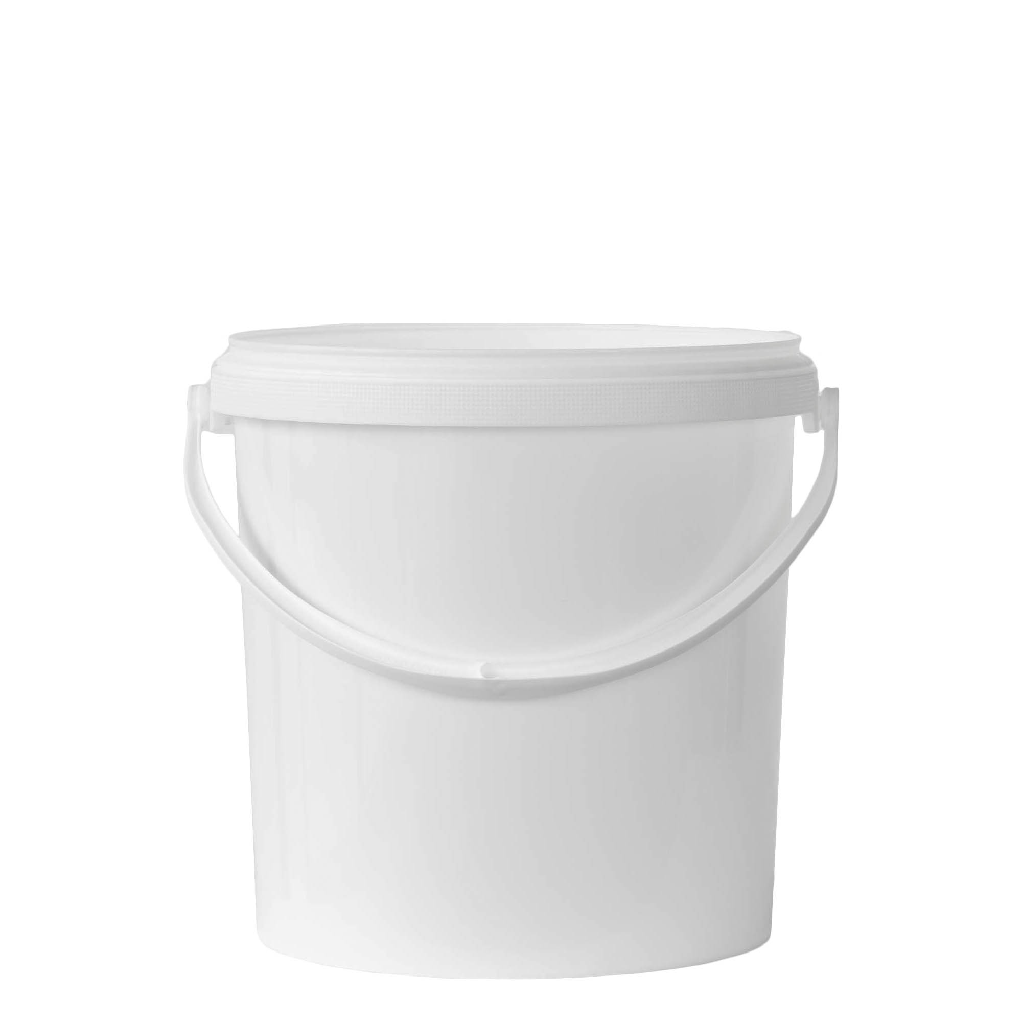 10 l spainis, PP plastmasa, balts 10 l spainis, PP plastmasa, balts