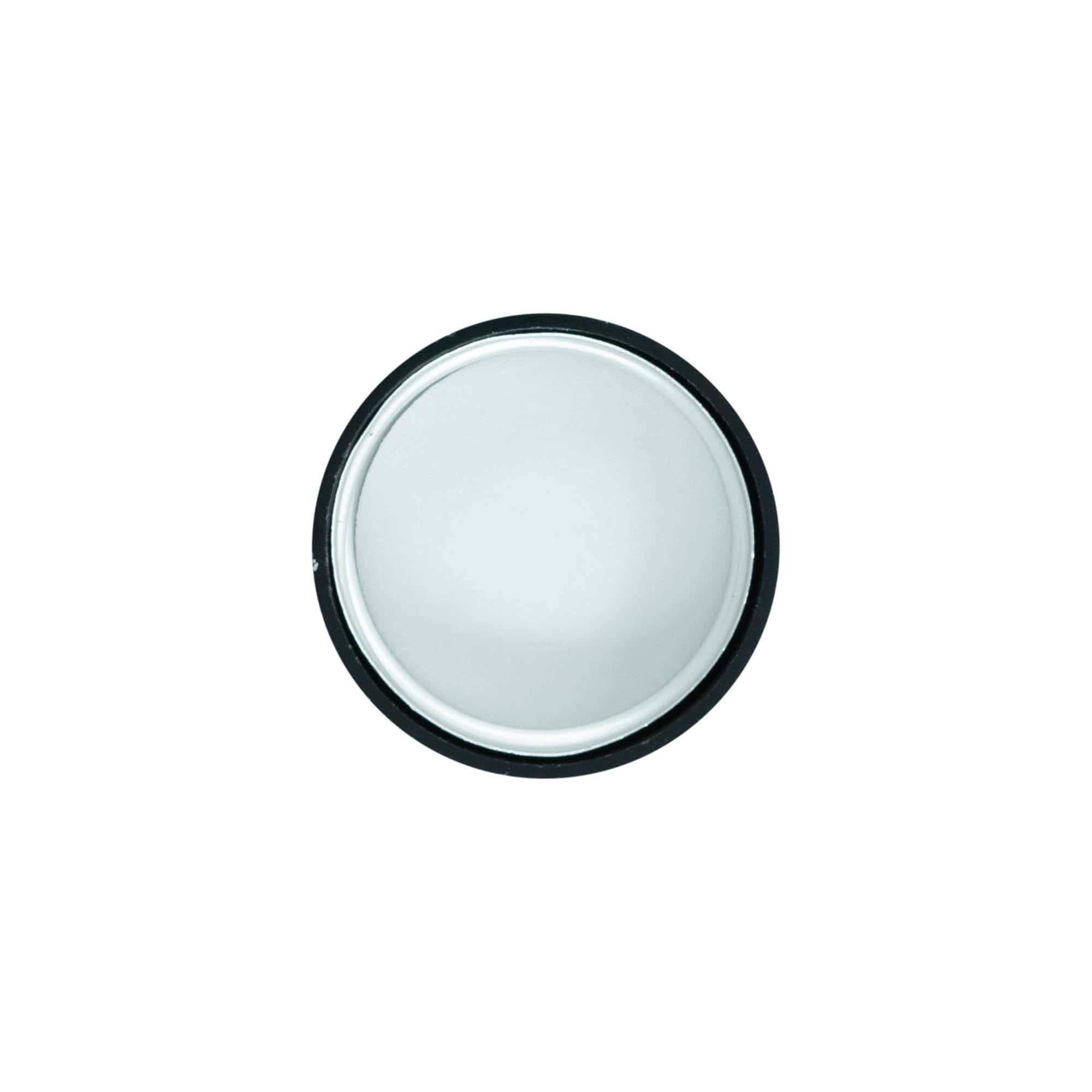 Skrūvējams vāciņš, ABS plastmasa, sudraba krāsā, priekš atveres: GPI 33/400