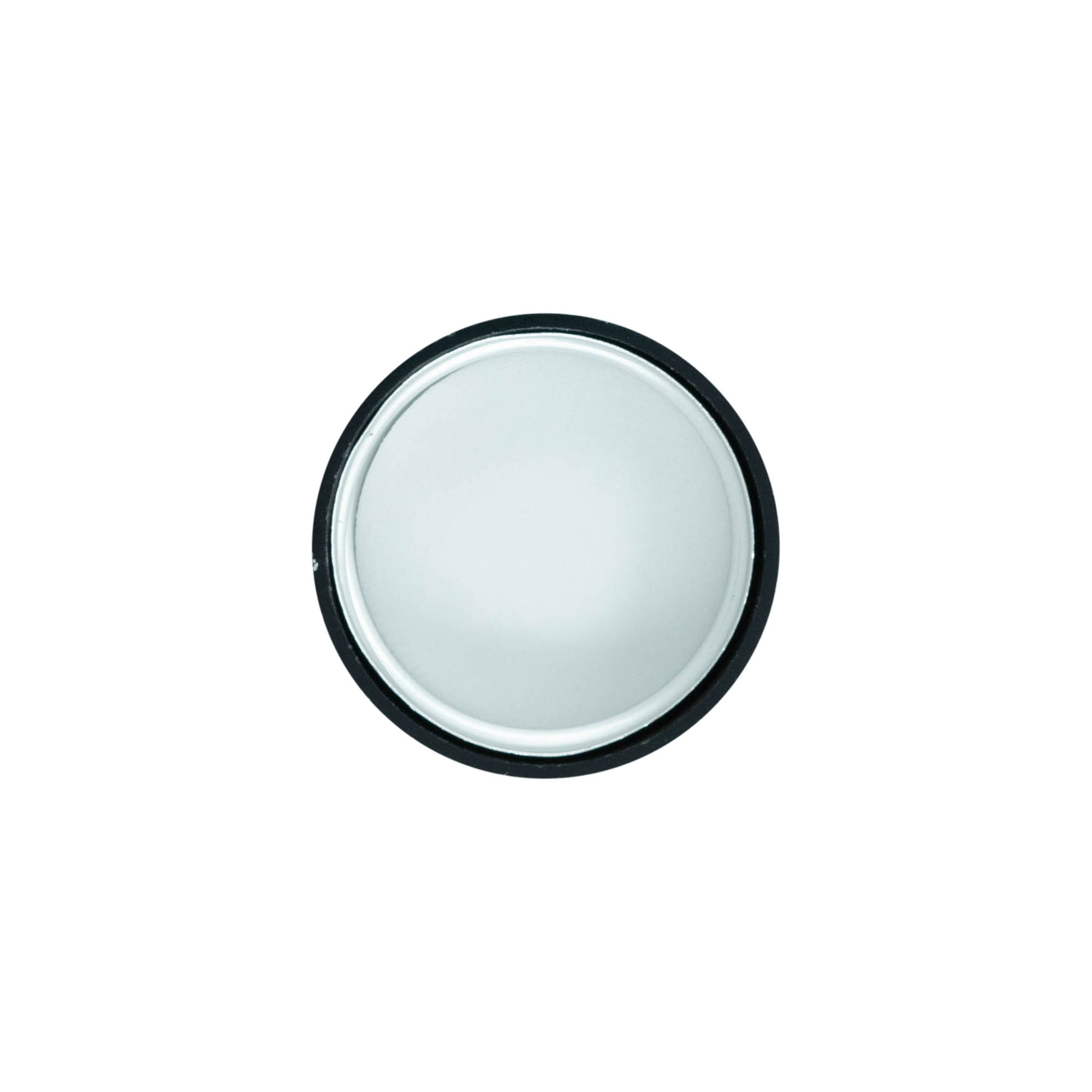 Skrūvējams vāciņš, ABS plastmasa, sudraba krāsā, priekš atveres: GPI 33/400