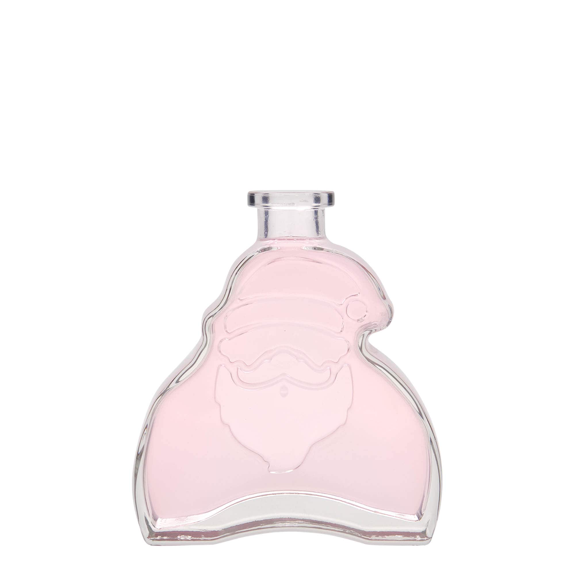 200 ml stikla pudele 'Ziemassvētku vecītis', atvere: korķis 200 ml stikla pudele 'Ziemassvētku vecītis', atvere: korķis