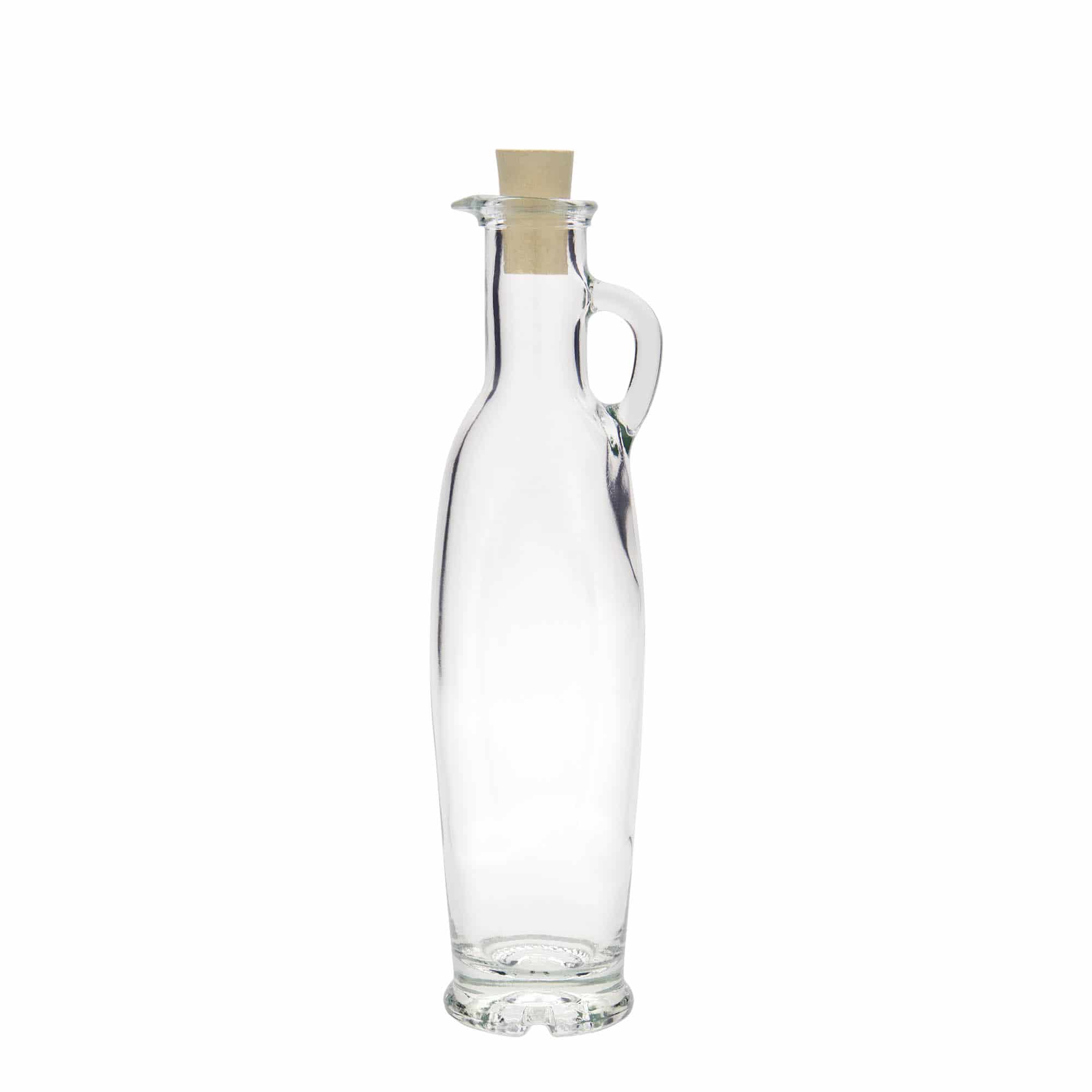 250 ml stikla pudele 'Simona', aizdare: korķis